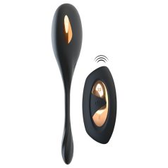   XOUXOU - ραδιοκυμάτων, ηλεκτρο δονητικό αυγό (μαύρο)