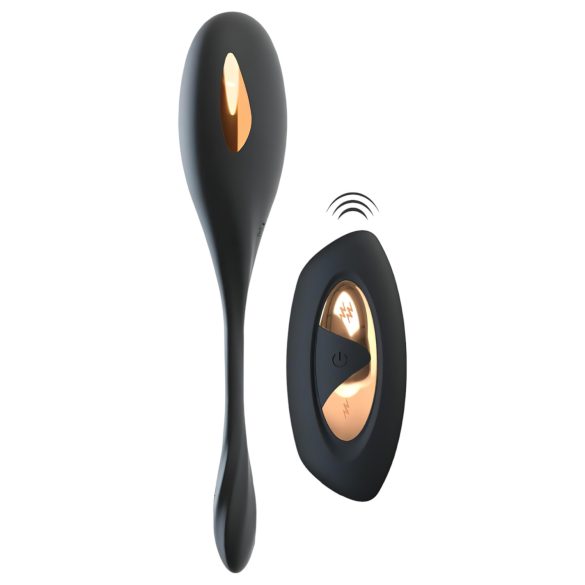 XOUXOU - ραδιοκυμάτων, ηλεκτρο δονητικό αυγό (μαύρο)