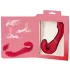 You2Toys - διπλός strapless δονητής με τηλεχειριστήριο - κόκκινο
