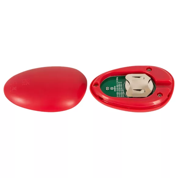 You2Toys - διπλός strapless δονητής με τηλεχειριστήριο - κόκκινο
