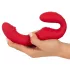 You2Toys - διπλός strapless δονητής με τηλεχειριστήριο - κόκκινο