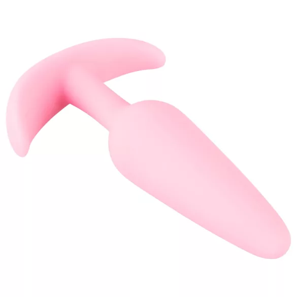Cuties Mini Butt Plug - σιλικονούχο πρωκτικό βύσμα (ροζ, 2,1 cm)