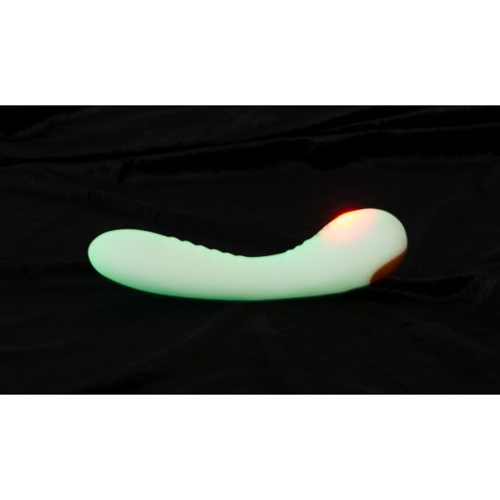 You2Toys Glow in the dark - fluorescent G-spot vibrator (white)