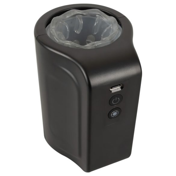 Rebel - αδιάβροχος περιστροφικός αυνανιστής (μαύρο)