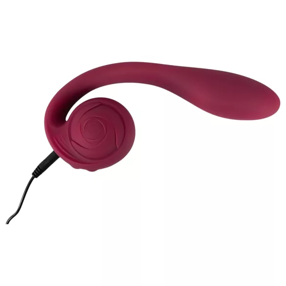 You2Toys Rosenrot - επαναφορτιζόμενος, αδιάβροχος δονητής σημείου G (κόκκινος)