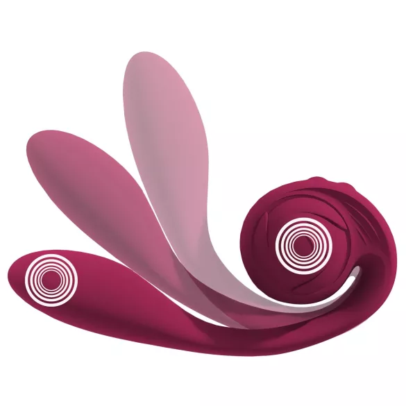 You2Toys Rosenrot - επαναφορτιζόμενος, αδιάβροχος δονητής σημείου G (κόκκινος)