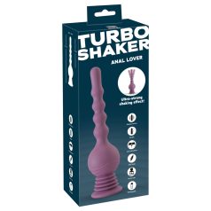   You2Toys Turbo Shaker - πρωκτικό δονούμενο (μωβ)