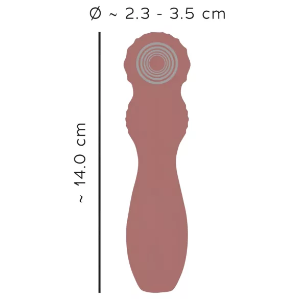 You2Toys Hazel 03 - επαναφορτιζόμενος εύκαμπτος δονητής (μωβ)