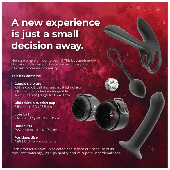 Magic Shiver Together - σετ για ζευγάρια - 5 τεμάχια - sex παιχνίδια