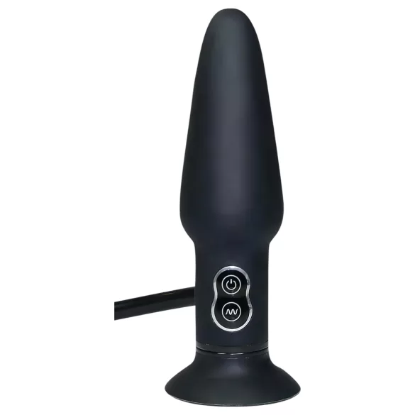 You2Toys - δονούμενο πρωκτικό βύσμα με τρόμπα - μαύρο
