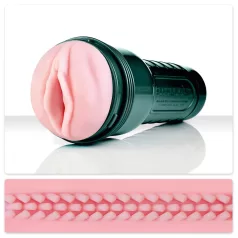   Fleshlight - τεχνητός κόλπος με δόνηση - ροζ