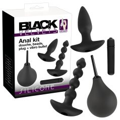   Σύνολο anal δονητών Black Velvet (4 τεμάχια)