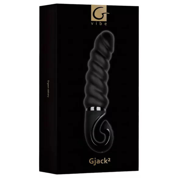 Gvibe - δονητής G-Spot επαναφορτιζόμενος αδιάβροχος σιλικόνης μαύρος