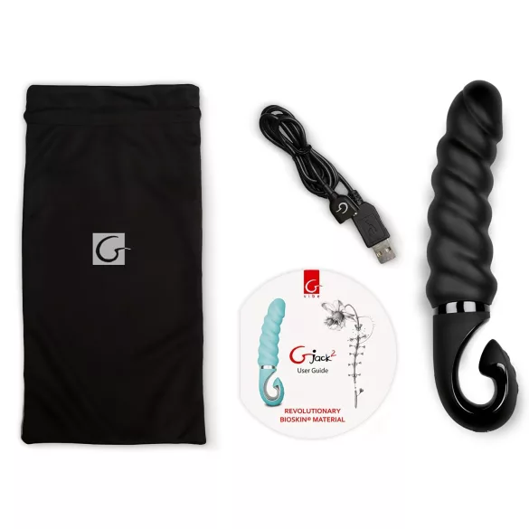 Gvibe - δονητής G-Spot επαναφορτιζόμενος αδιάβροχος σιλικόνης μαύρος