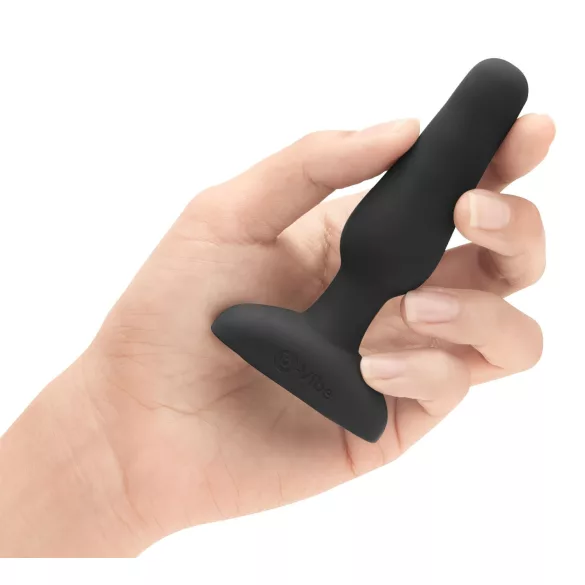 b-Vibe Novice - δονητής πρωκτού για αρχάριους - μαύρο
