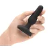 b-Vibe Novice - δονητής πρωκτού για αρχάριους - μαύρο