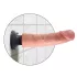 King Cock - δονητής με βεντούζα 23cm - ρεαλιστικός - φυσικό χρώμα