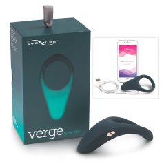   We-Vibe Verge - επαναφορτιζόμενο δαχτυλίδι πέους με δόνηση (γκρι)