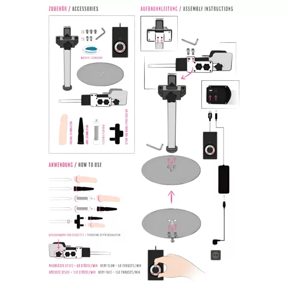 You2Toys - μηχανή διείσδυσης - ηλεκτρικό sex machine