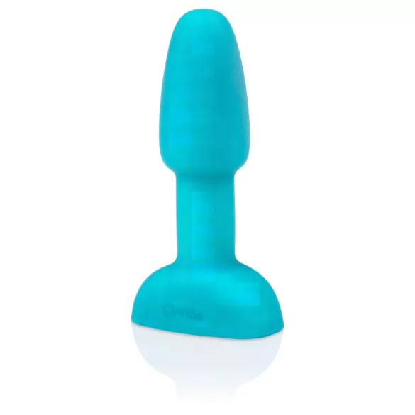 b-Vibe Rimming - δονητής πρωκτού με περιστρεφόμενες μπίλιες - τιρκουάζ