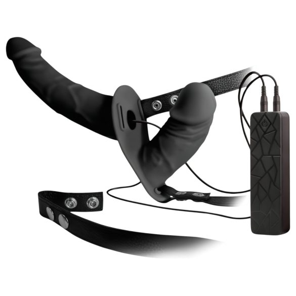 Double Thruster - προσαρμοζόμενος διπλός δονητής (μαύρο)