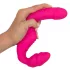 You2Toys - Double2Teaser - δονητής για ζευγάρια χωρίς ιμάντα (ροζ)