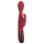 You2Toys Massager - ωθητικός/περιστρεφόμενος, θερμαινόμενος δονητής σημείου G (κόκκινος)