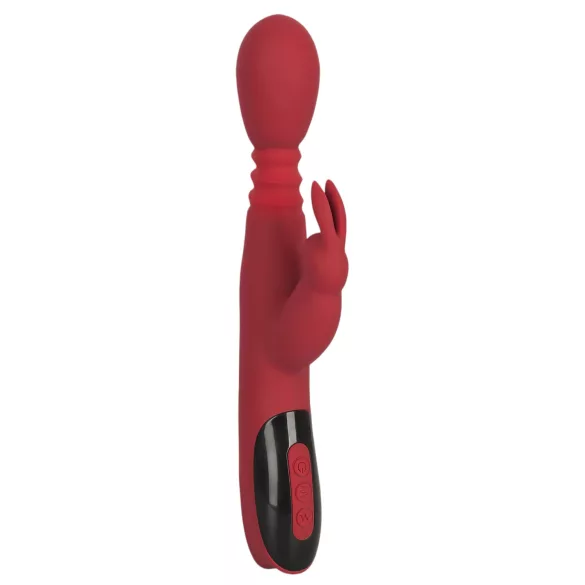 You2Toys Massager - ωθητικός/περιστρεφόμενος, θερμαινόμενος δονητής σημείου G (κόκκινος)