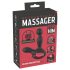 You2Toys Massager - περιστρεφόμενος θερμαινόμενος προστάτης δονητής (μαύρο)