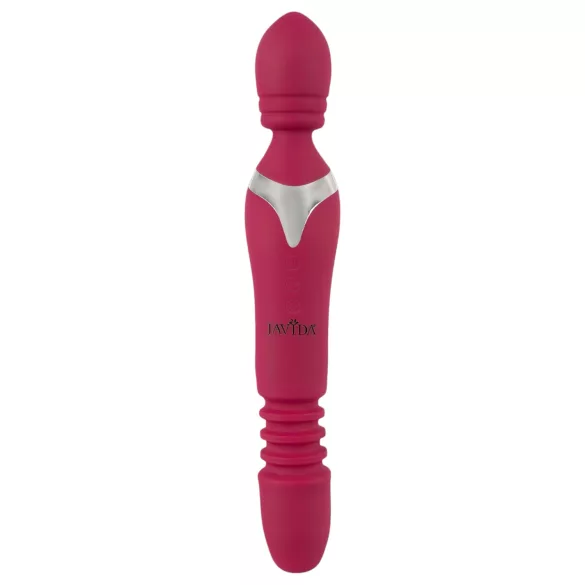 Javida Thrusting - 3 σε 1 δονητής μασάζ (κόκκινο)