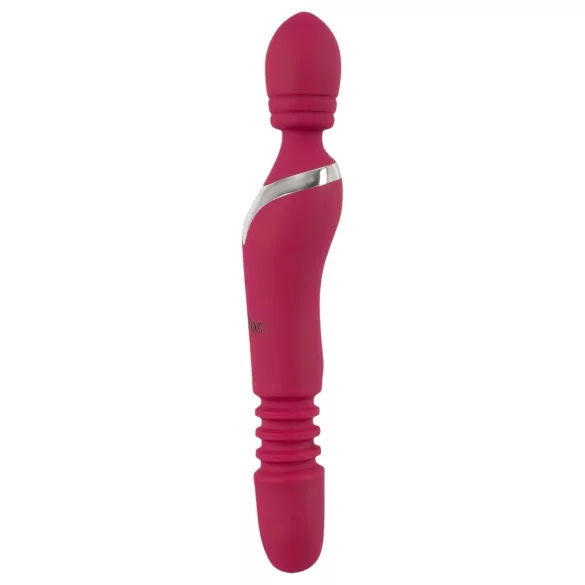 Javida Thrusting - 3 σε 1 δονητής μασάζ (κόκκινο)