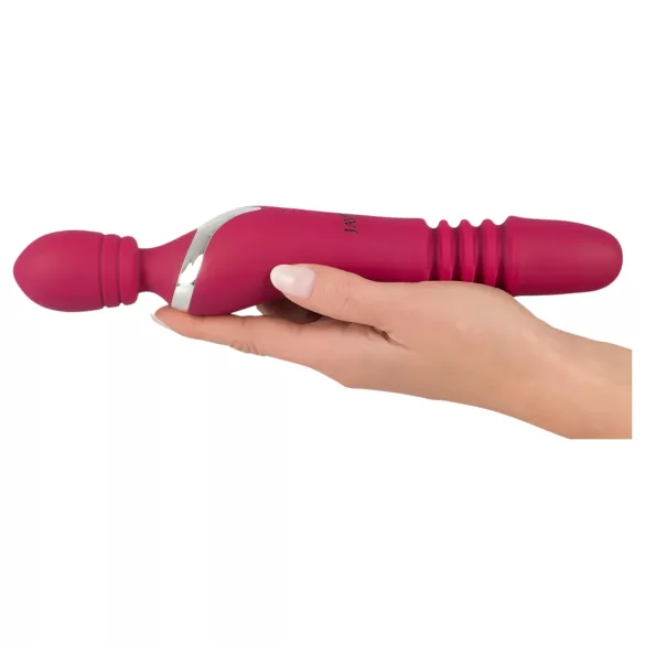 Javida Thrusting - 3 σε 1 δονητής μασάζ (κόκκινο)