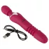 Javida Thrusting - 3 σε 1 δονητής μασάζ (κόκκινο)