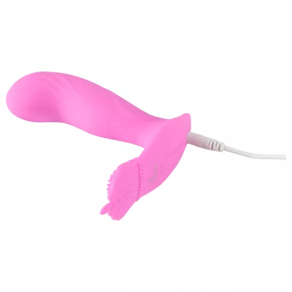 SMILE G-Spot Panty - φορετός επαναφορτιζόμενος, ασύρματος δονητής (ροζ)