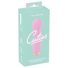   Cuties Mini Rose - επαναφορτιζόμενος κυματιστός δονητής (ροζ)