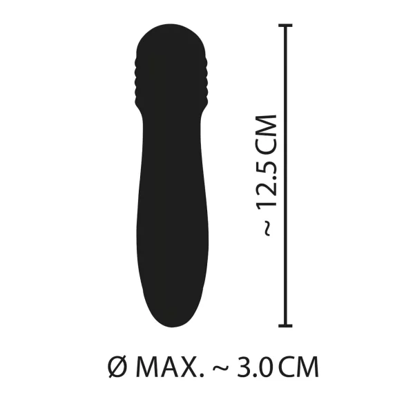 You2Toys - Cuties Mini Wand - επαναφορτιζόμενος, μίνι δονητής μασάζ (πράσινο)