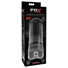   PDX Elite Extender Pro - επαναφορτιζόμενο σφιχτό δονητικό (μαύρο)