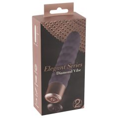   You2Toys Elegant Diamond - επαναφορτιζόμενος ράβδος δονητής (μωβ)