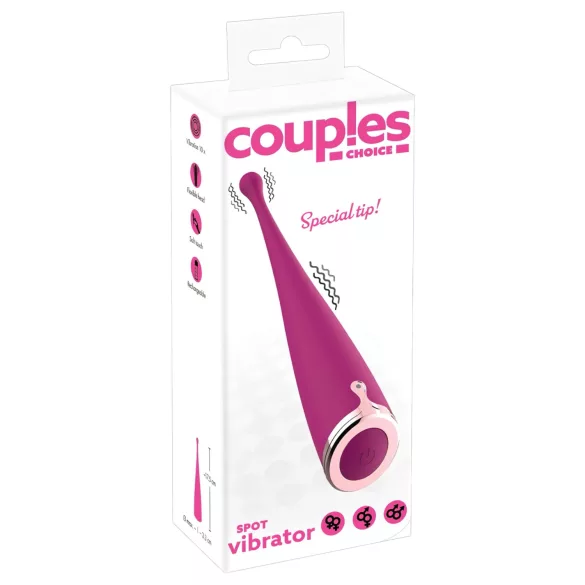 Couples Choice - δονητής κλειτορίδας επαναφορτιζόμενος - ροζ