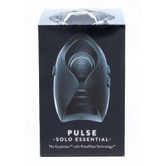   Hot Octopuss Pulse Solo Essential - επαναφορτιζόμενο μαύρο μασάζ για απόλαυση