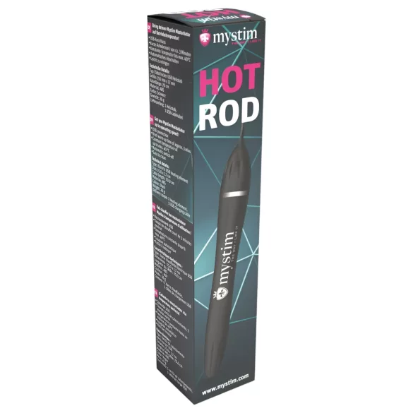 mystim Hot Rod - ανδρικός αυνανιστής με λειτουργία θέρμανσης