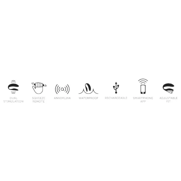 We-Vibe Chorus - έξυπνος δονητής ζευγαριών με μπαταρία (ροζ)