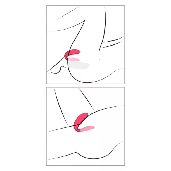 We-Vibe Chorus - έξυπνος δονητής ζευγαριών με μπαταρία (ροζ)