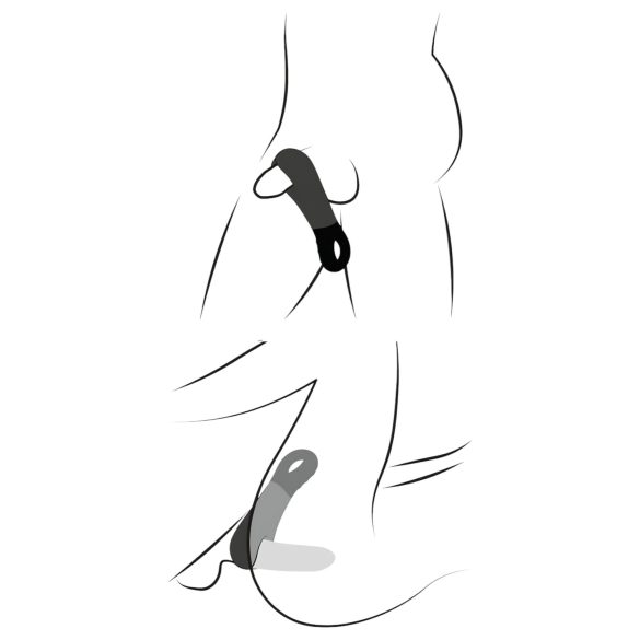 Fun Factory Manta - δονητής πέους - μαύρο