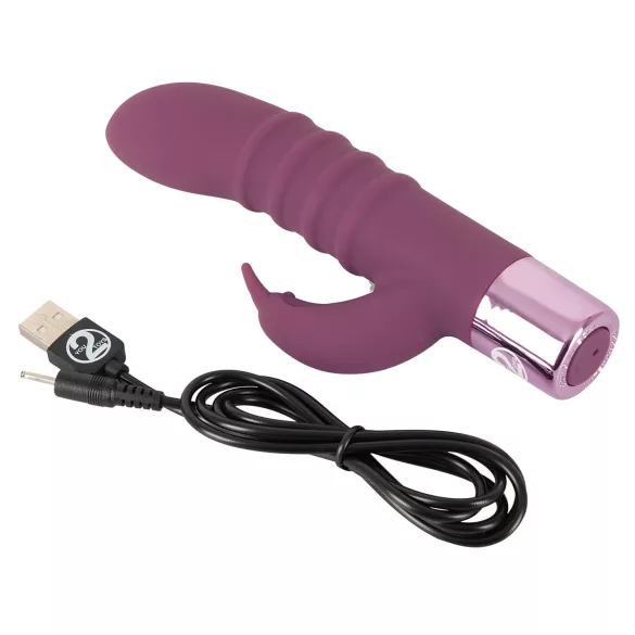You2Toys - Rabbit Vibe - δονητής σημείου G με επαναφορτιζόμενο κλειτοριδικό βραχίονα (μοβ)