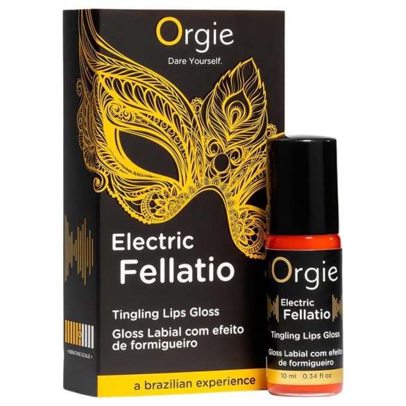 Orgie Electric Fellation - σπινθηροβόλο lip gloss (10ml)