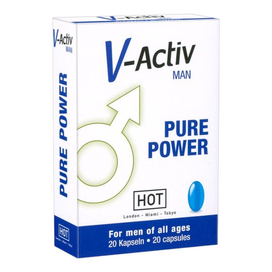 V-Active - dietary supplement capsules for men (20pcs)