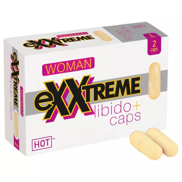 Hot exxtreme Libido συμπλήρωμα διατροφής σε κάψουλες για γυναίκες (2 τεμάχια)
