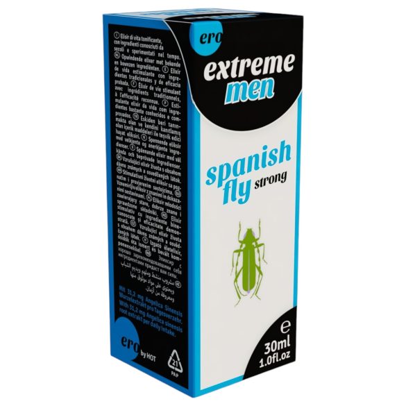 HOT Spanish fly Extreme - διεγερτικές σταγόνες για άνδρες (30ml)