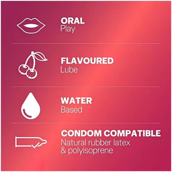 Durex - λιπαντικό με άρωμα κεράσι - 50ml